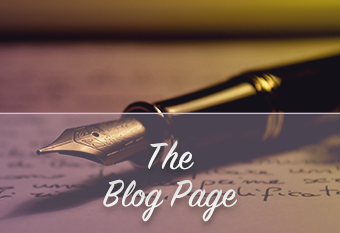 the blog page