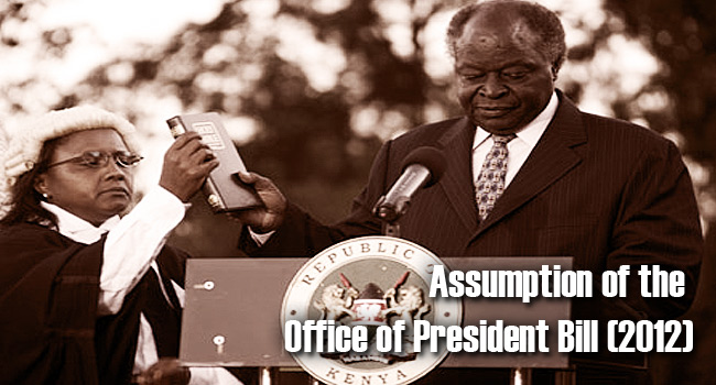 Assumption-President-Bill