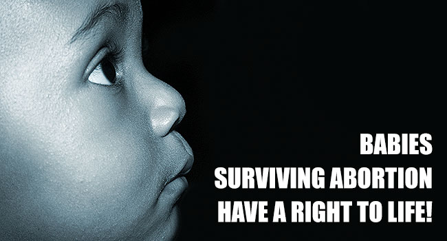 Babies Surviving Abortion Have a Right to Life