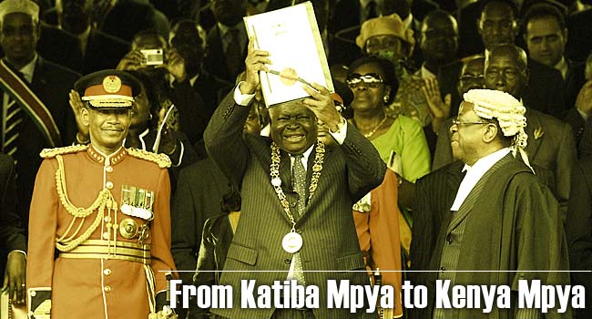 From Katiba Mpya to Kenya Mpya