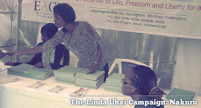 Linda Uhai Campaign: Nakuru