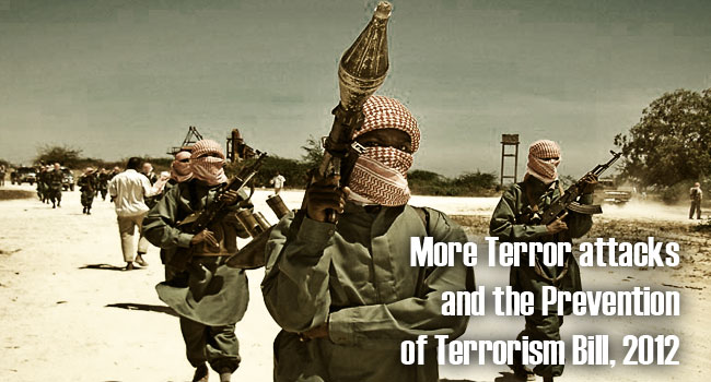 More Terror Attacks and the Prevention of Terrorism Bill
