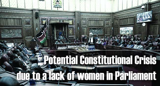 Potential Constitutional Crisis Due To a Lack of Women In Parliament